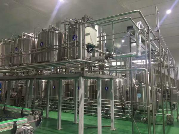 Quality 0.4 MPa Automatic Fresh Pasteurized Milk Production Line 80-150 B/min Capacity for sale