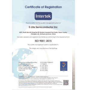 E-Lite Semiconductor Inc. Certifications