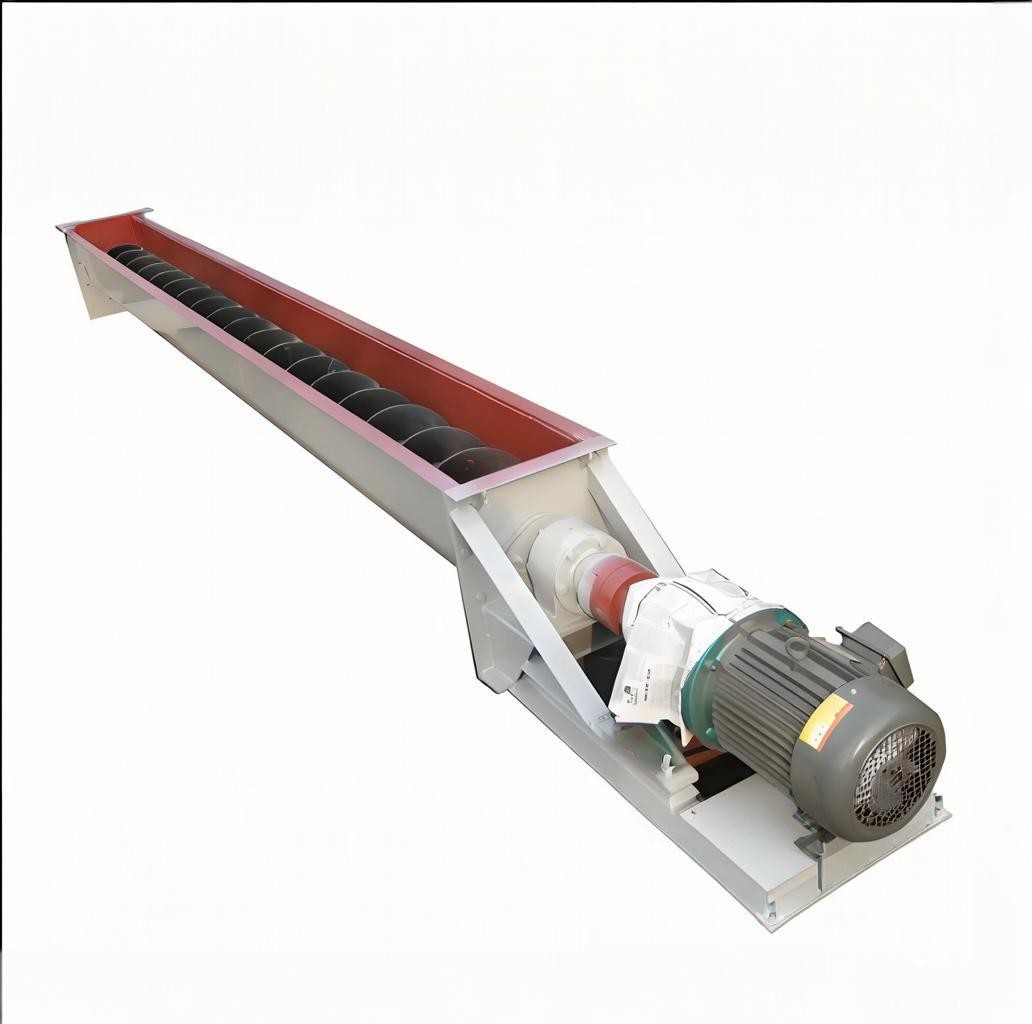 Continuous Spiral Feeder Industrial U-shaped Shaftless Spiral Conveyor