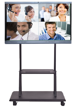 IBoard Interactive Whiteboard Built In 4K Camera Mic For Video Conference E Learning