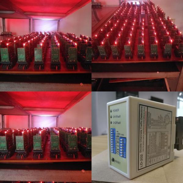 Double Channel Vehicle Loop Detector For Boom Barrier Parking Lot Entrance System