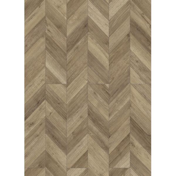 Eco Friendly Herringbone SPC Unilin Click Jump Color Oak Burlywood Wood Grain GKBM DP-W82243
