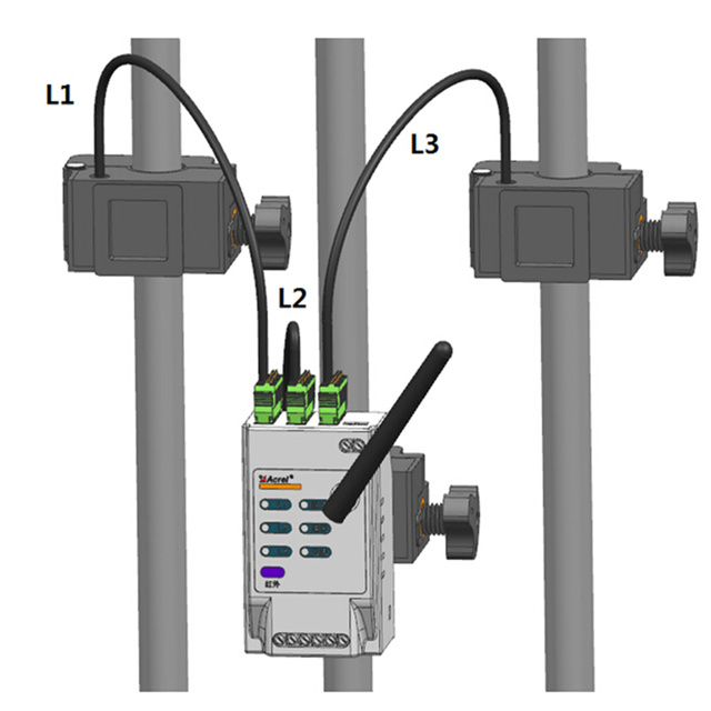 Acrel AEW100 Wireless Measurement Energy Meter Using In Low Voltage Network Remote Monitor Wireless Communication Meter