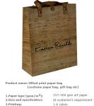 pp rope paper bag/paper shopping bag with 15 years experience/bolsa de papel