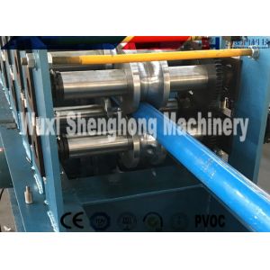 Galvanized Down Pipe Roll Forming Machine Unique High Speed
