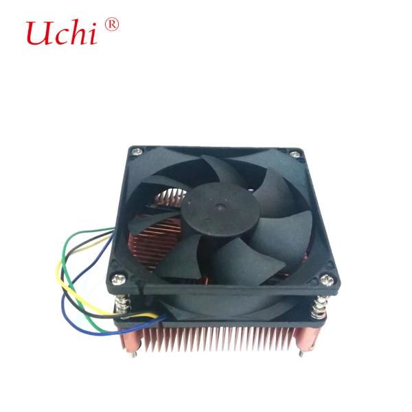 Copper Plated Heat Sink Heat Dissipation Grease TDP 60W Cpu Cooler Fan Silent Pwm 3 Pins 4 Pins I3 I5 Intel Lga775 1150 1151