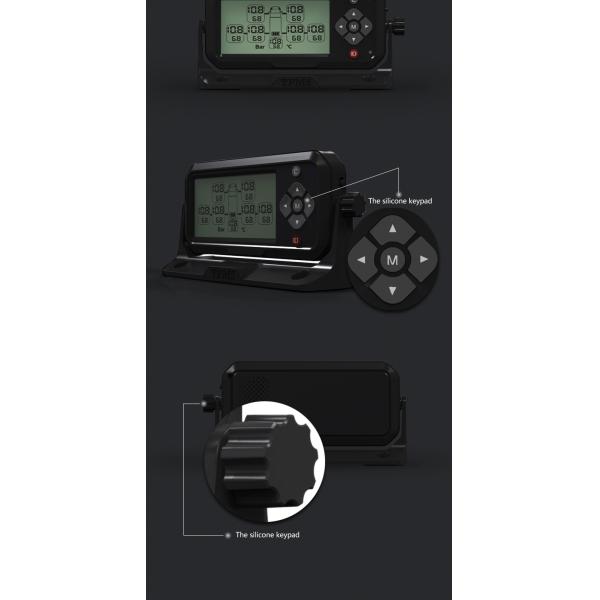 8mm External TPMS Sensor with RS232 Receiver for Trailers