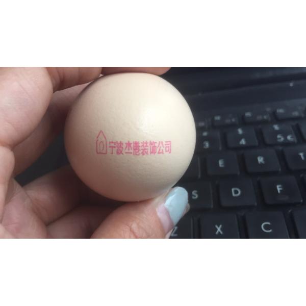 Green and efficient egg Jet Coding Machine , industrial continuous inkjet printers