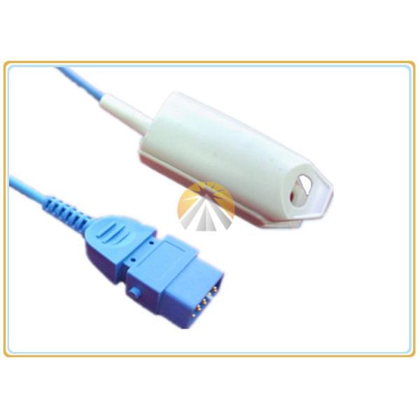 DB 9 Pin Bci Spo2 Sensors , Reusable Adult Spo2 Finger Sensor TPU Material Cable
