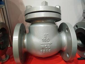 Buy cheap API 600 Carbon Steel 150LB 3 Swing ANSI Flanged Check Valve WCB Check Valve product