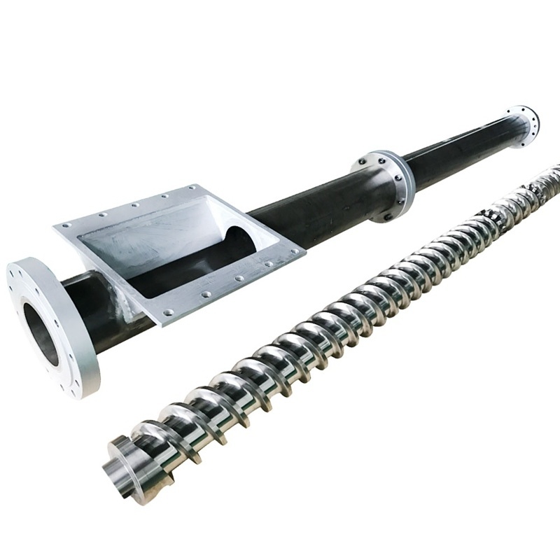 Injection Extrusion Screw Barrel Set Professional For Granulation Extruder Machine