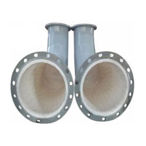 Buy cheap ASTM A106 Alumina CE API Ceramic Lined Elbow Pipe product