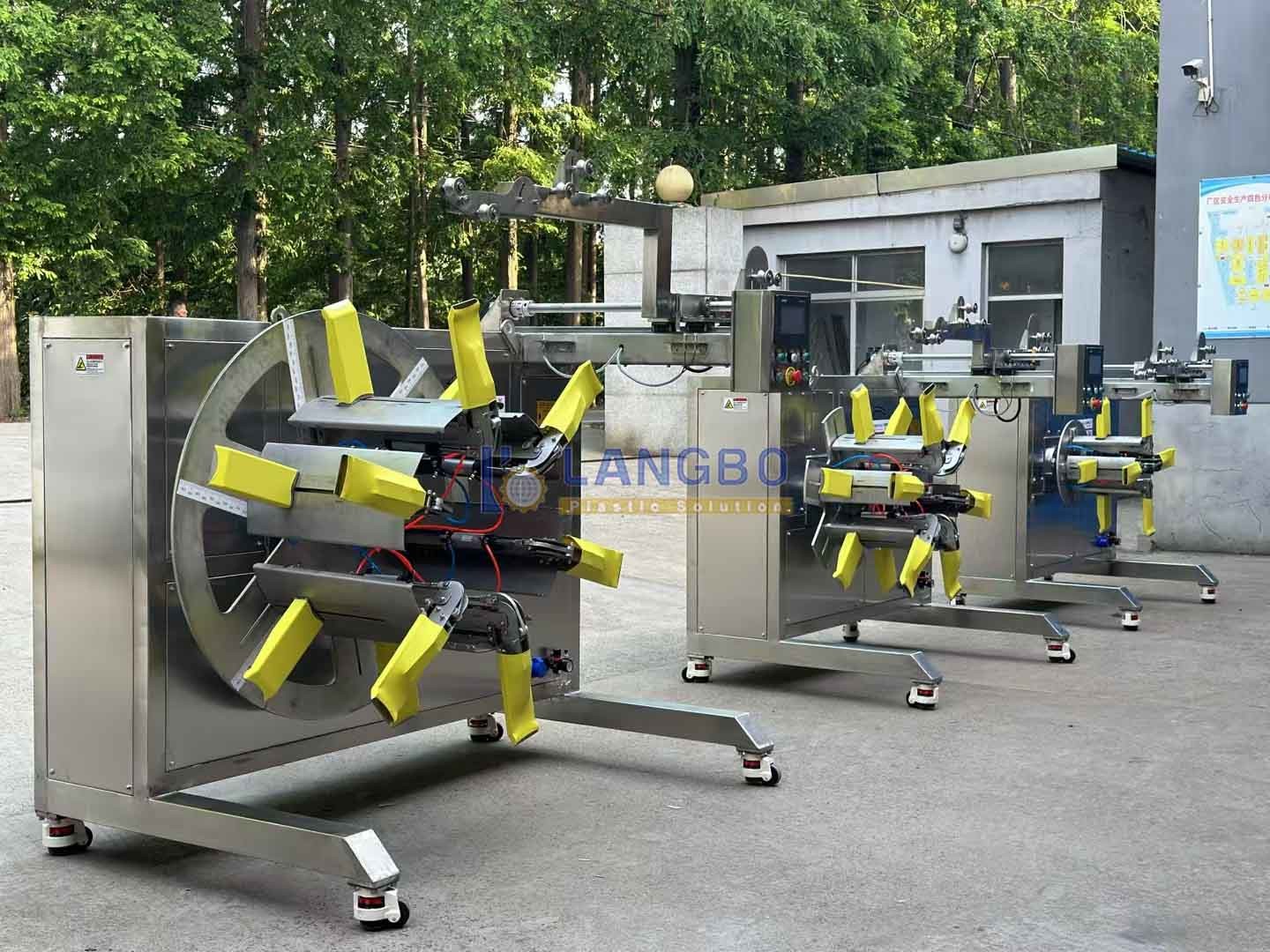 Automatic PE Plastic Pipe Coiler Machine With Core Components Of Bearings