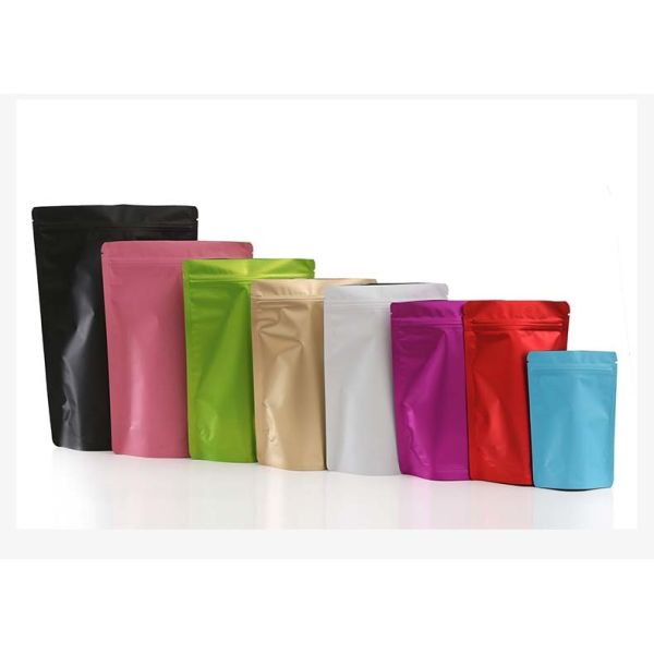 Customizable Stand up Pouch With Lock Food Packaging Bag Ziplock Bag custom Color