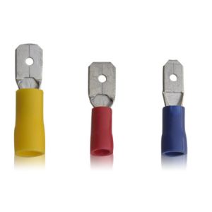 Male Cable Terminal Connectors Coated Tin UL Insulated