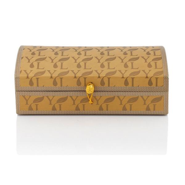 Customized Recycled Folding Gold Paper Box Packaging, Foldable Rigid Magnetic