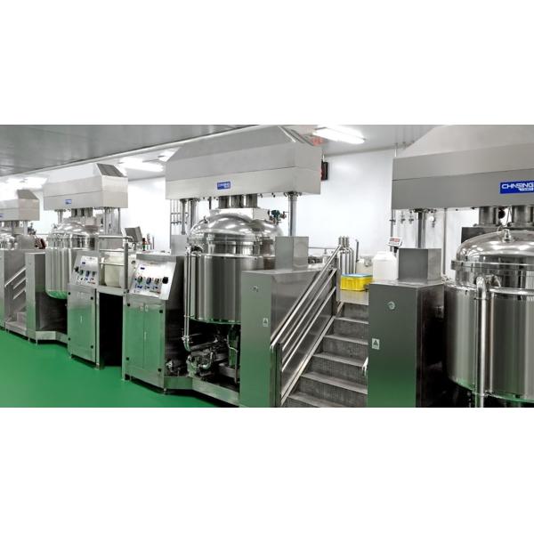 36 kW 840L Toothpaste Manufacturing Machine Mixer