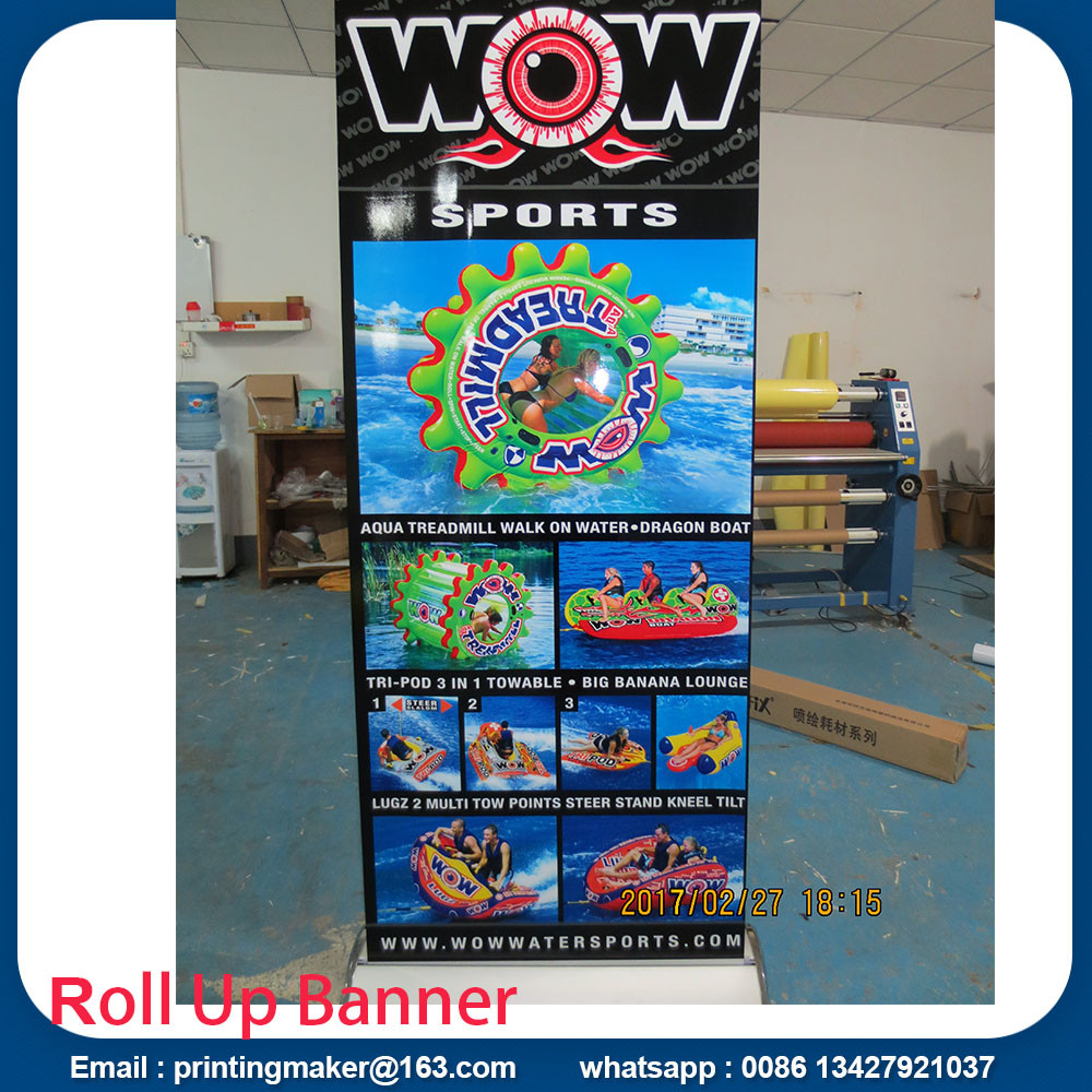Buy cheap Deluxe Wide Base Single-screen Roll Up Banner Stands product