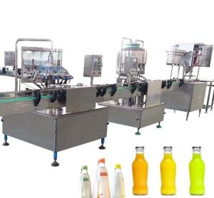 Buy cheap Easy Operate Carbonated Beverage Filling Machine / Soda Water Filling Machine product
