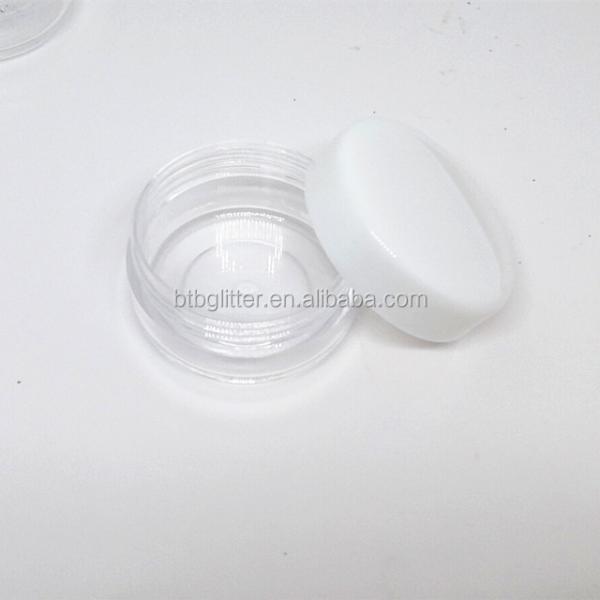 Glance Style Plastic Jar with Lid Shaker Bottles 2oz 4oz Gift Box PET Bottle and Jar