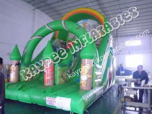Buy cheap Inflatable Jungle slide,Inflatable forest slide Inflatable standard slide product