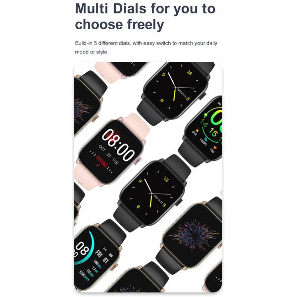 1.75 Inch Bluetooth Android Smartwatch Sedentary Reminder Android 4.4