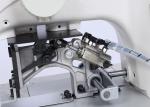Heavy Duty Computerized Stitching Machine , White Computer Guided Sewing Machine
