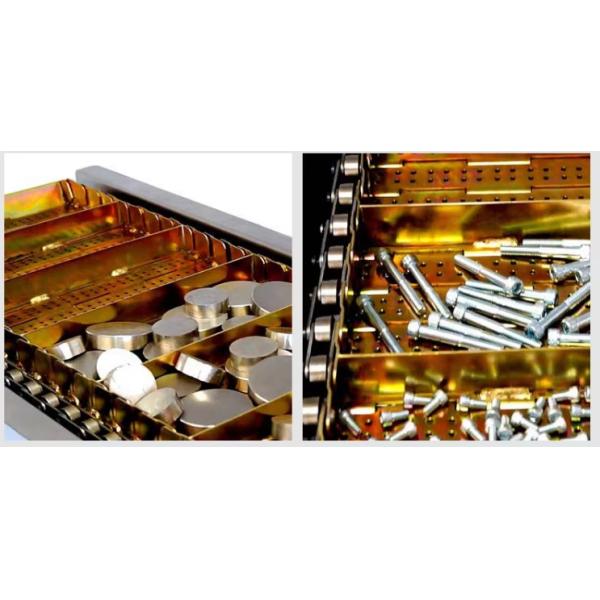 275C Plate Link Conveyor Belt High Temperature Perforated Conveyor Belt Metal