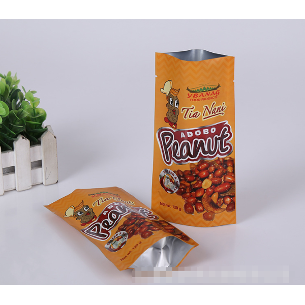 Matte Reusable Stand Up Plastic Pouch Packaging 120 Micron Customized Logo