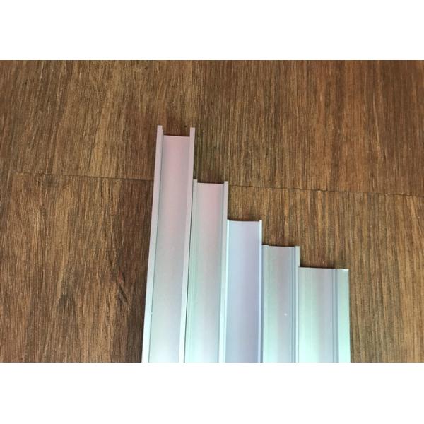 Strong Pc Led Aluminium Channel , Pcb 12.2mm Led Tape Channel For Floor Lighting