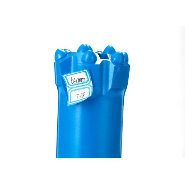 Blue T38 64mm Thread Button Bit Construction Use ISO9001
