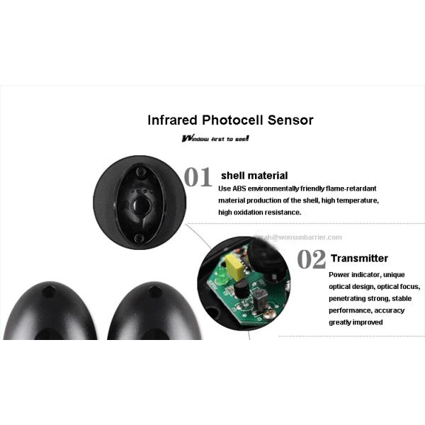 Infrared Beam Sliding Gate Motor Accessories Photocell Sensor
