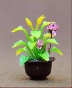 Buy cheap model potted plant,model material,doll house decoration flower potted plant,artificial pot,1:25,3CM potted plant product