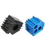 PVDF PTFE CNC Machining With Powder Coating Sandblasting Surface Treatment