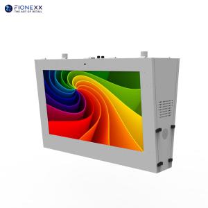 Buy cheap 55inch Dual Sided Hanging Bus Stop Digital Signage IP55 Outdoor Display product