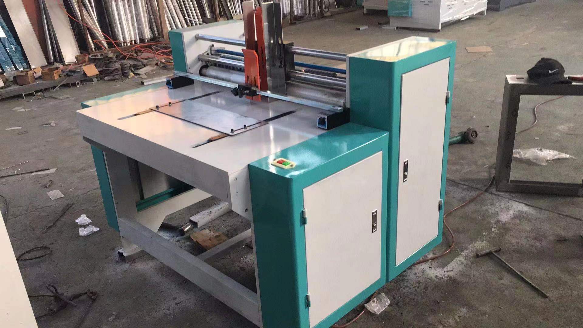 380V Auto Corrugated Cardboard Fruit Carton Box Packaging Partition Slotter Machine