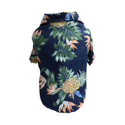 Hawaiian Style Pets Wearing Clothes French Bulldog Dog Hawaiian Shirt