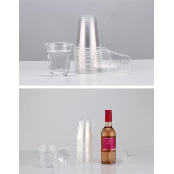 Clear Plastic 170ml Disposable drinking Cups