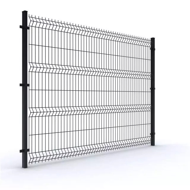 Buy cheap Galvanized Welded 3d Curved Wire Mesh Fence For Garden product