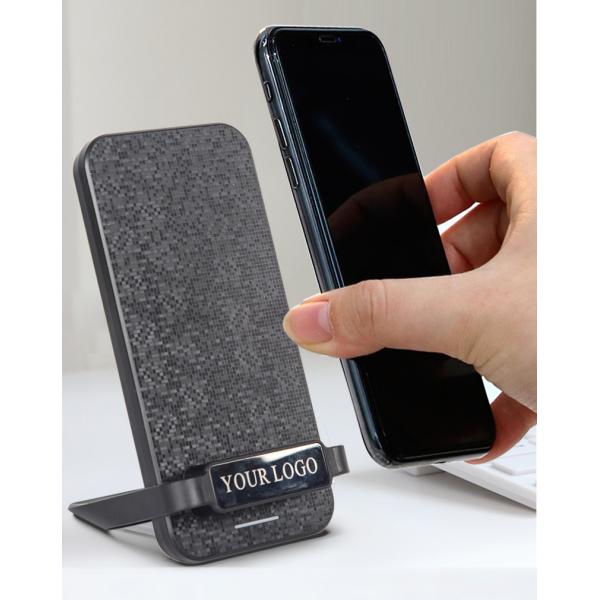 Multifunctional Qi 10w Fast Wireless Charging Stand PC ABS Material
