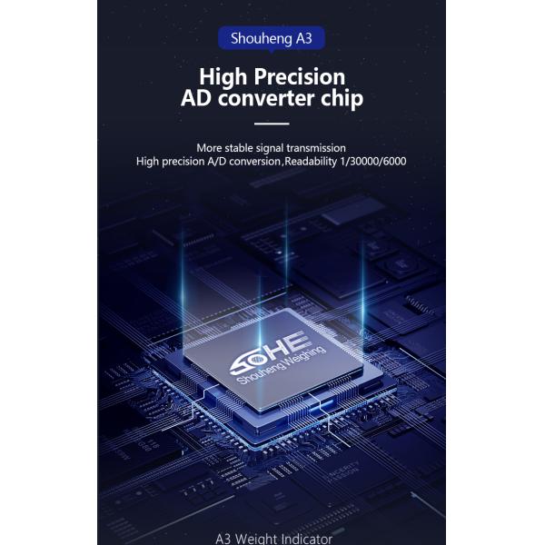 SOHE A3C Meter Weighing/Print Indicator Instrument Sensor Display with AC/DC Power Supply