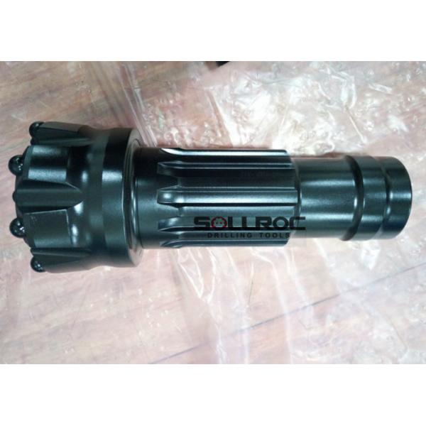 Civil Engineering 195 - 254mm DTH Bit QL80 With Carbide Buttons Black Color