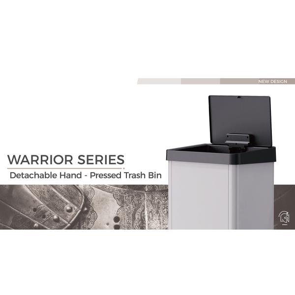 Save Shipping Costs with Detachable Multi-capacity Household sealed Stainless Steel Trash Cans