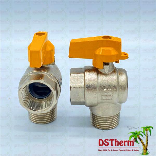 1/2" - 4" Standard Forged High Pressure Brass Ball Valve For Gas Pipe