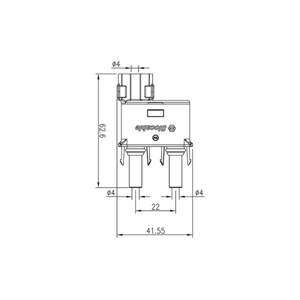 1500V High Voltage MC4 PV Branch Connectors Energy Storage UL94-V0