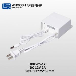 China CCTV 25W AC DC Power Supply Outdoor Rainproof IP45 12V 2A Power Supply on sale