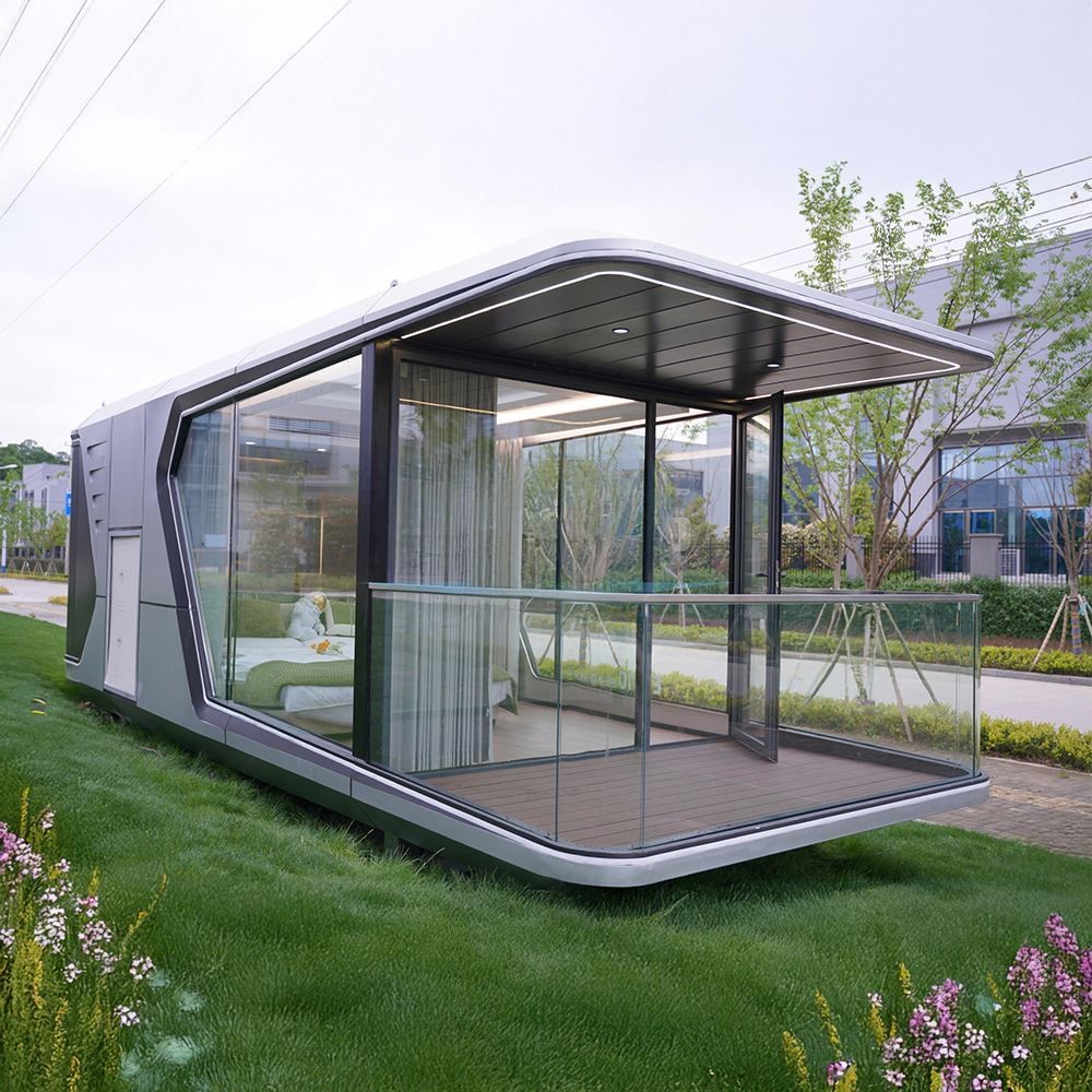 Waiyang Economic Movable Prefab Prefabricated Capsule Hotel Apple Cabin House