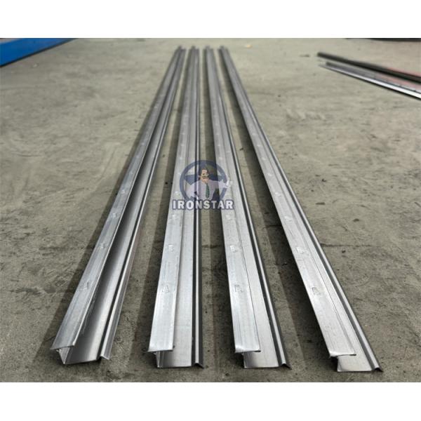 J channel bracket roll forming machine for building in Kazakstan Raw material:Galvanized steel Export port:Tianjin port