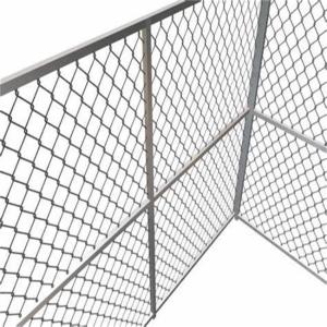 Buy cheap Pvc Coated / Galvanized 10 Gauge Chain Link Fencing Anti Rust product