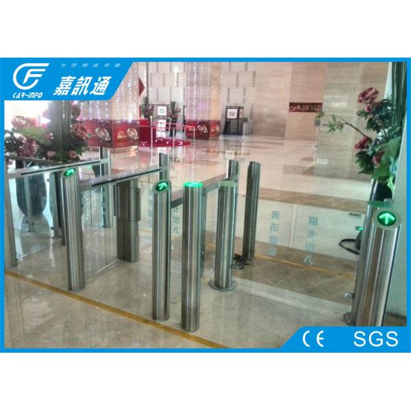 Building Hall Speed Swing Gate Turnstile , Comercial Turnstile Gate Systems